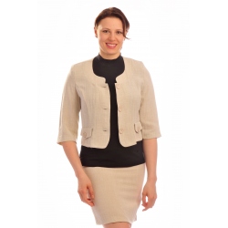 BE008 - dámská sukně lněná - 10 barev