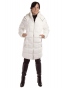 5158 - dámský kabát bílý