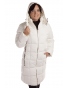 5158 - dámský kabát bílý