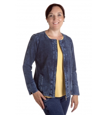 Margarita III - dámská džínový kabátek chanel