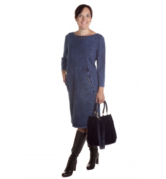 Sasza - dámské džínové šaty