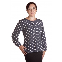 Szyna - dámská halenka puntík