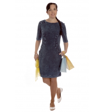 Sybilla - dámské džínové šaty