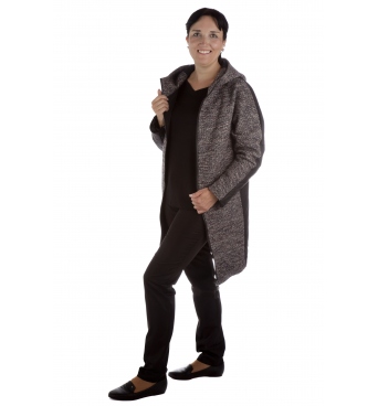 U-459 - dámský dlouhý přechodový kabát