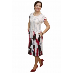 K 018-126S - dámské šaty kapky deště