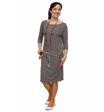 NM 13-51 - dámské šaty námořnický proužek