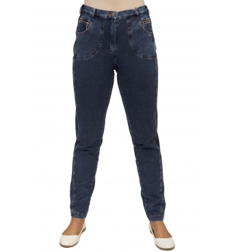 AST2028J - dámské džínové kalhoty tmavě modré
