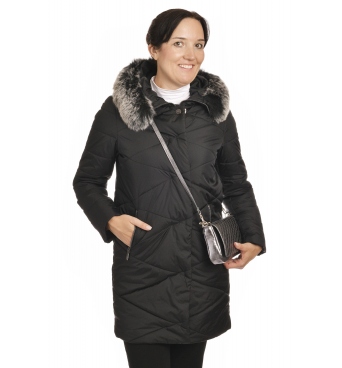 Stella - dámská zimní černá bunda