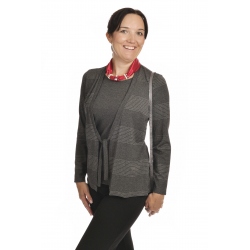 W551 - dámské dvojče s lurexem