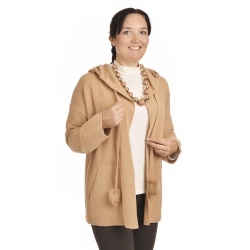 IS4459 - dámský béžový kardigan