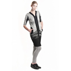 D3521 - Dámské propínací šaty