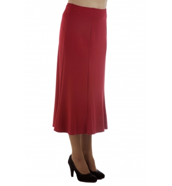 DAM 357 - dámská dlouhá jednobarevná sukně