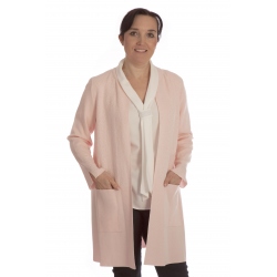 Neptun - dámský růžový kardigan