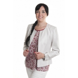 ST400 - dámské sako satén chanel