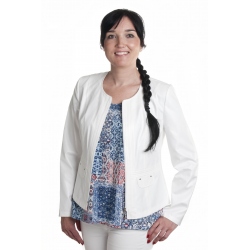 ST400 - dámské sako satén chanel