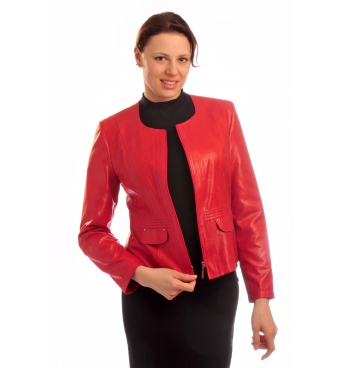 ST400 - dámské sako satén chanel