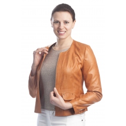 ST400 - dámské sako satén chanel