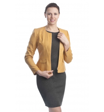 ST400 - dámské sako satén chanel