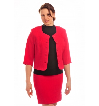 Chanel - dámský letní lněný kostým