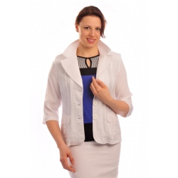 BE003 - Safari -  dámské lněné sako  