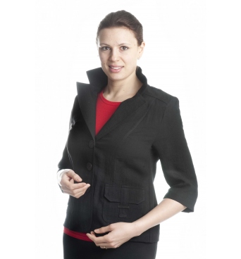 BE003 - Safari -  dámské lněné sako  