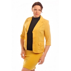 BE003 - Safari -  dámské lněné sako  