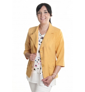 BE003 - Safari -  dámské lněné sako  