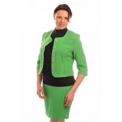 Chanel - dámský letní lněný kostým