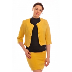 Chanel - dámský letní lněný kostým