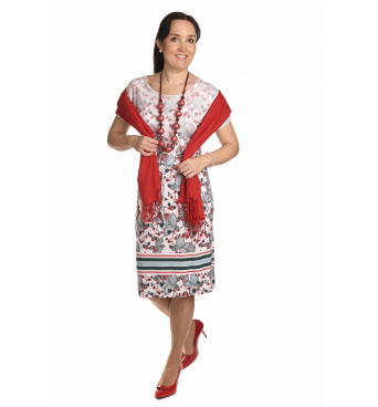 K020-120T - dámské šaty ostružiny