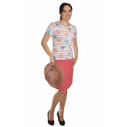 K020-106 - dámské tričko mořské hvězdice