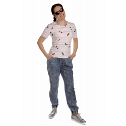 K020-122 - dámské tričko brýle