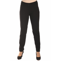 Mariola - dámské klasické kalhoty černé