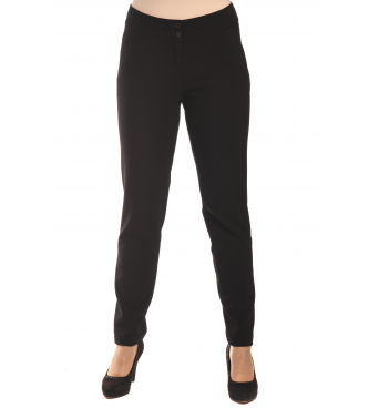 Mariola - dámské klasické kalhoty černé