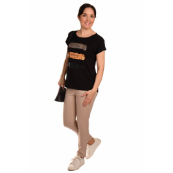 W573 - dámské olympijské tričko černé