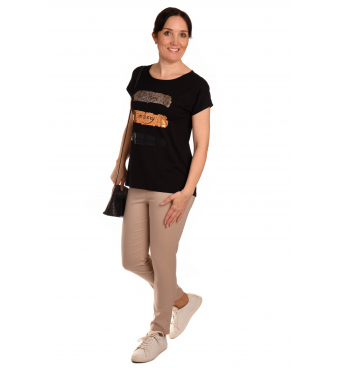 W573 - dámské olympijské tričko černé