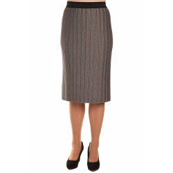 M9841 - dámská sukně plisé tmavě šedá