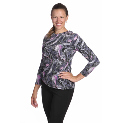 K020-866 - dámská halenka florální vzor