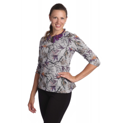 K020-878 - dámská halenka podzimní listí