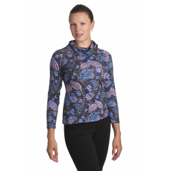 K020-894G - dámský rolák barevné listy