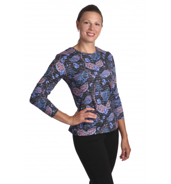 K020-894 - dámská halenka barevné listy