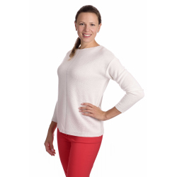 AL2841 - dámská přízová halenka s aplikací