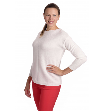 AL2841 - dámská přízová halenka s aplikací