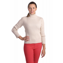 KR025 - dámský rolák světle béžový