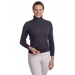 KR025 - dámský jednobarevný rolák tmavomodrý