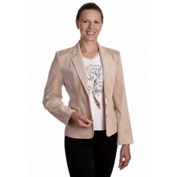 ST00379 - dámské sako manšestr béžové