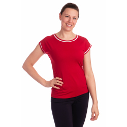 K020-205C - dámské červené tričko