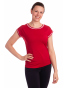 K020-205C - dámské červené tričko