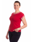 K020-205C - dámské červené tričko