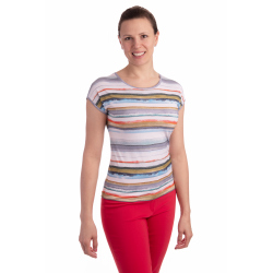 K021-315T - dámské tričko proužky